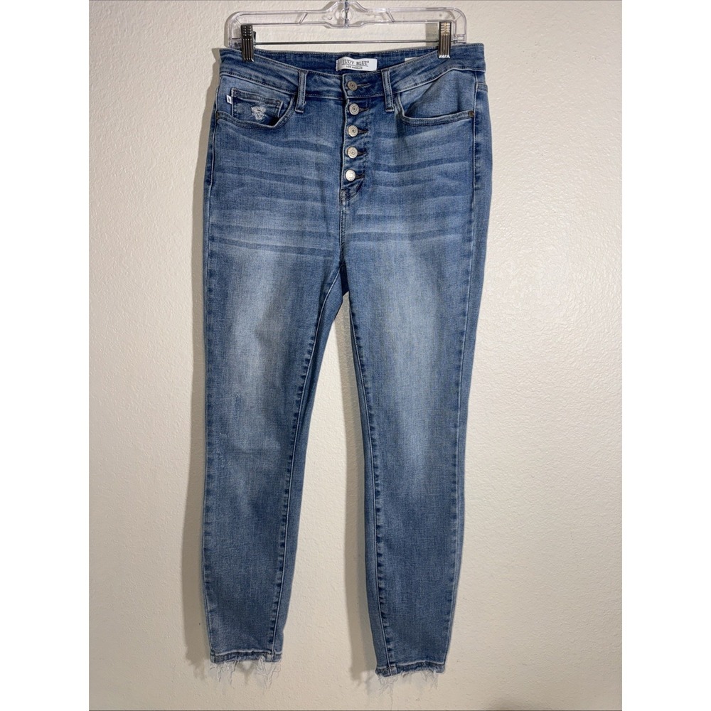 Judy Blue Los Angeles High Rise Tummy Control Skinny Jeans Size 11/30 Stretch